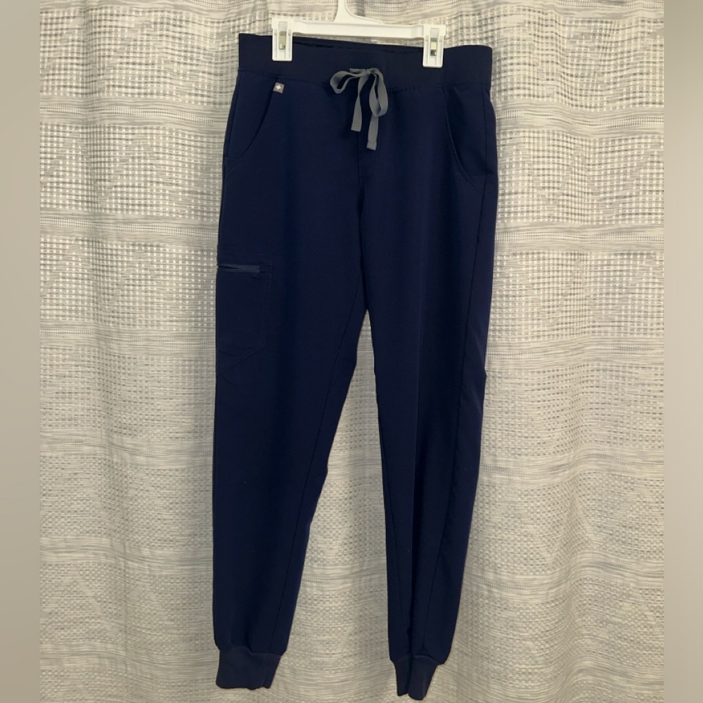 FIGS Zamora Jogger Scrub Pant Navy size S